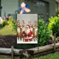 thumbnail image 6 of Christmas Santa Claus and Deers Garden Flag 12X18 Double Sided Yard Flags for Outside Outdoor All Seasonal Decoration, 6 of 6