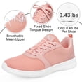 thumbnail image 3 of Ecetana Walking Shoes for Women Breathable Mesh Athletic Shoes Comfortable Running Sneakers, 3 of 7