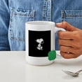 thumbnail image 4 of CafePress - Peanuts Snoopy - 15 oz Ceramic Large White Novelty Mug, 4 of 6