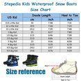 thumbnail image 3 of Stepedia Kids Snow Boots for Boys Winter Outdoor Boots Waterproof with Faux Fur Lined, 3 of 7