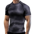 thumbnail image 1 of Men's Performance Tee for Training and Everyday Wear – Breathable Quick-Dry Short Sleeve Top with High Elasticity for Summer, 1 of 6