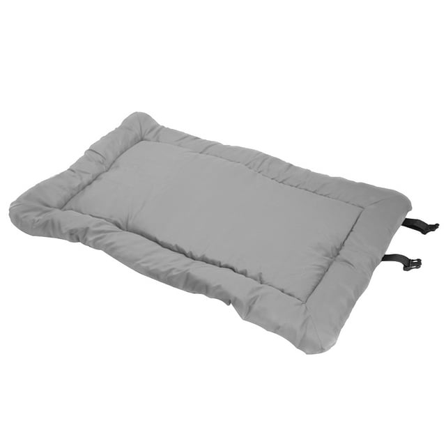 Colchón para perros Colco Almohadilla de cama para perro impermeable para interiores exteriores Gris 90 x 60 cm