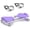 Purple, variant on Simenmax Waist Twister Machine, 300 Lbs Capacity Ab Twister Board for Core Workout, Noiseless Home Gym Equipment for Belly Fat Loss,Gray