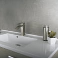 thumbnail image 7 of DAX Brass Single Handle Waterfall Bathroom Faucet, Brushed Nickel, 7 of 7