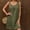 B127 Army Green Plus Size Summer Dresses Clearance Under $5, variant on Xqxayjr Casual Loose Flowy Pocket Mini Tshirt Tank Sun Dress for Women Summer Spring Sleeveless Wedding Guest Dress Scoop Neck Button Holiday Outfits Cocktail Dresses