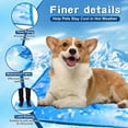 thumbnail image 2 of Cool Pet Pad,Dog Cooling Mat,Suitable for Dogs and Cats,Suitable for All Types of Pets,Washable and Portable,Summer Keep Your Pet Cool (29.5X29.5in), 2 of 9