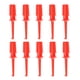 thumbnail image 5 of 10 pinzas de resorte con forma de gancho de prueba rojo para multímetro PCB SMD IC, 5 of 5