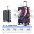 thumbnail image 4 of Kdxio Dragon Pattern Luggage Cover for Travel,Elastic and Durable,Fits 18-32 Inch,Anti-Scratch Suitcase Protector-No luggage included, 4 of 5