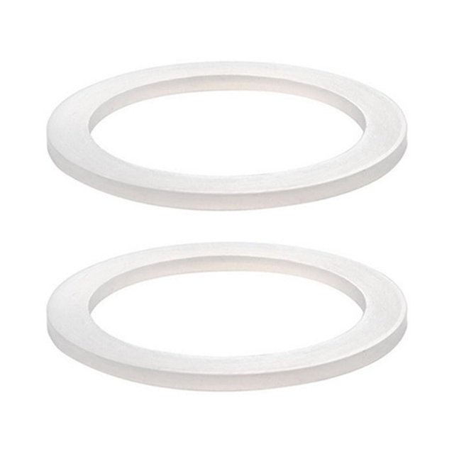 Pontos - 2 espaciadores de silicona para sellado de cafeteras moka (repuesto para cafeteras moka)