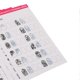 thumbnail image 3 of Nail Practice Mat, Stereograph, Washable and Reusable, Multi-Shape Nail Art, 12 Modes, Nail Art Practice Sheet, for Nail Artist, 3 of 3
