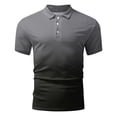 thumbnail image 3 of kamemir Polo Shirts Golf Shirts for Men Short-Sleeve Polo Casual Collared T-Shirt(X-Black,3XL), 3 of 3