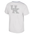 thumbnail image 3 of Men's Colosseum White Kentucky Wildcats Dual Logo T-Shirt, 3 of 3