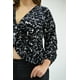 thumbnail image 4 of Blusa escote con nudo Roman Fashion Tallas Extras 1848 Negro 40, 4 of 7