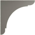 thumbnail image 3 of 1 3/4"W x 12"D x 12"H Extra Large Olympic Wood Vintage Decor Bracket, Reclaimed Grey, 3 of 6