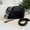 Black, variant on Small Crossbody Bags for Women PU Leather Travel Daily Bags With 2 Shoulder Strap Purse Zipper bag