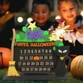 thumbnail image 5 of Wooden Countdown Halloween Coffin Calendar Holiday Party Countdown Ornament, 5 of 7