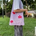 thumbnail image 2 of Kukuzhu Fairy Tote Bag Aesthetic Tote Bag Y2k Bag Tote Bag Aesthetic Y2k Crochet Tote Bag Aesthetic, 2 of 7