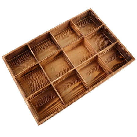 UPOUART tea bag container organizer Wood Storage Housewives Home Use 1Pcs