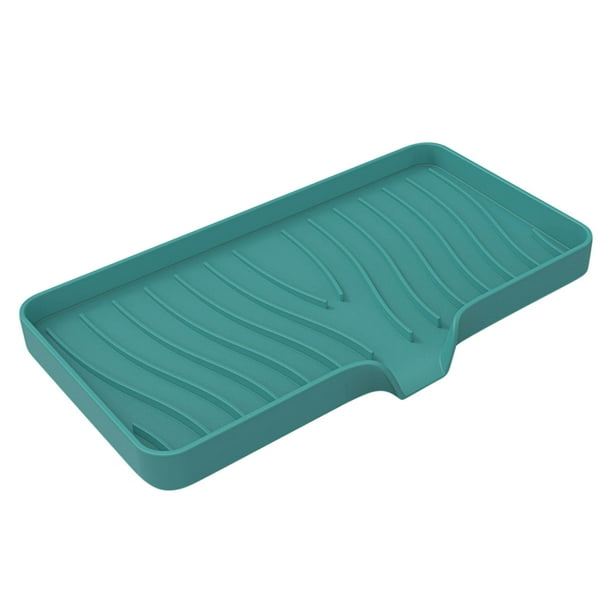 Pisexur Batería de cocina Esponja de jabón de gel suave para fregadero, bandeja de almacenamiento para encimera de cocina o baño para la cocina del hogar