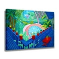 thumbnail image 2 of David Hockney Garden ii Canvas Poster Bedroom Decor Sports Landscape Office Room Decor Gift,Frame-style,08x12inch(20x30cm), 2 of 8