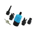 thumbnail image 4 of bedienty Pump Adapter Inflatable Valves Compressor Air Valve Adapters Light-weight Simple Installation Kayak Accessories Convertor Blue 1Set, 4 of 6