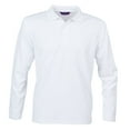 thumbnail image 1 of Henbury Adults  Long Sleeve Coolplus Piqu Polo Shirt, 1 of 3