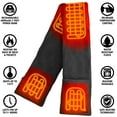 thumbnail image 4 of ActionHeat 5V Battery Heated Fleece Scarf - Grey - Unisex, 4 of 13