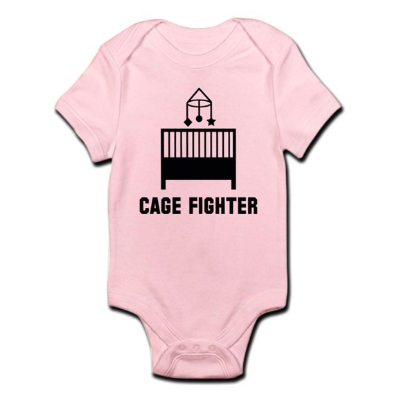 CafePress - Cribcagefighter1a Body Suit - Baby Light Bodysuit