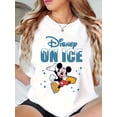 thumbnail image 1 of Disney Mickey Mouse On Ice Holiday T-Shirt Unisex 2 All size S-3XL, 1 of 4