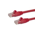 thumbnail image 2 of StarTech 3ft CAT6 Ethernet Cable - Red CAT 6 Gigabit Ethernet Wire -250Mhz 100W PoE RJ45 UTP Network Patch Cord Snagless with Strain Relief (N6PATCH3RD), 2 of 12