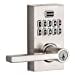 thumbnail image 1 of Electronic Lever Deadbolt Lock - Satin Nickel Finish, with Smart Code and Smart Key Technology, 1 of 10