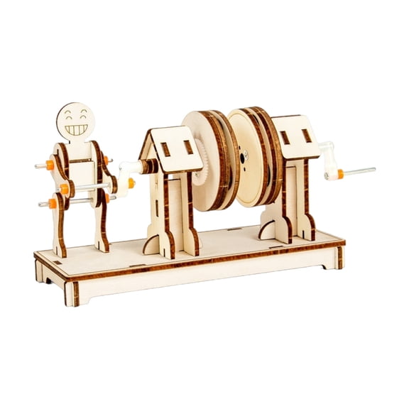 CUNZJIA Learner Science Set with Wooden Coupling Model, Repeatable Hands-On Experiment for Home Education, Family Activ
