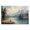 Serene Mountain Fishing Scene, variant on Stupell Industries Traditional Secret Mountain Lake Panorama Black Framed Giclee Art, 18 x 12, by Petals Prints Design