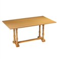 thumbnail image 1 of SEI Furniture Edenderry Traditional Wood Dining Table in Natural Finish, 1 of 3