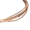 thumbnail image 2 of Alambre relleno de oro rosa 14/20 calibre 20 (cuadrado) Alambre relleno de oro rosa de 14 quilates suave muerto Hecho en EE. UU. - 5 pies por CRAFT WIRE, 2 of 5