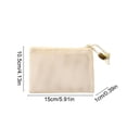 thumbnail image 3 of Cififendec Mesh Mini Zipper Pouch, 5.91"×4.13", Portable Woven Cosmetic Storage Bag for Lipstick Holding and Daily Travel Use, 3 of 6