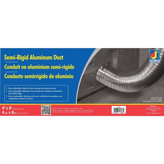 Dundas Jafine 4” Semi-Rigid Dryer Replacement Vent