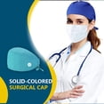 thumbnail image 2 of Sombreros De Operación Doctor Servicio De Larga Duración Color Puro Opaco Pulido Profesional Colores Surtidos Uniforme De Trabajo Gorras De Trabajo 3 Uds Cateissary AP008659-13, 2 of 6