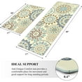 thumbnail image 5 of Boho Kitchen Rugs Set of 2 Anti Fatigue Mats for Kitchen Floor Cushioned Kitchen Rugs and Mats Non Skid Waterproof Kitchen Runner Comfort Standing Mat, 5 of 6