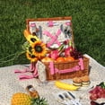 thumbnail image 2 of Juego de Cesta de Picnic YPshuye para 4 Personas con Bolsa Aislante y Tapete, 2 of 8