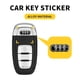 thumbnail image 4 of 2/5/10 Uds 14MM 16MM llave remota de coche pegatina con logotipo de aluminio para Audi sline A4 B8 B6 B7 B9 A3 8P 8V 8L A6 C7 C6 A5 Q5 Q7 A7 Q3 TT, 4 of 5