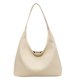 thumbnail image 5 of Bolso de gran capacidad para mujer 2025, nuevo estilo, moderno y versátil bolso de hombro con textura de color sólido, bolso de mano para viajeros popular este año., 5 of 5