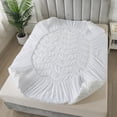thumbnail image 4 of Waverly  Waterproof Wave Stitched Mattress Pad - White King, 4 of 5