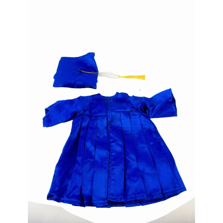 Blue Graduation Gown, Cap, and Diploma Outfit for 18 Inch Dolls | American  Fashion World - Walmart.com