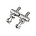 thumbnail image 6 of Wanyifa 1 Pair M5x 30/40mm Bike Seat Post Fixed Bolts Titanium MTB Bicycle Saddle Fixed Screw,Silver, 6 of 7