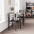 thumbnail image 2 of Dining Table for 2, 3 Piece Kitchen & Dining Room Sets for Small Space, Gray, 2 of 7