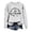Light Gray, variant on Venzia Women Halloween Crewneck Sweatshirt, Black Long Sleeve Pullover Top, Casual Fall Graphic Sweatshirt