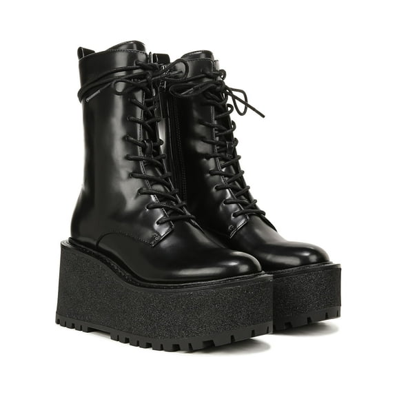 Circus NY by Sam Edelman Women's Slater Black Lace Up Boot 7M