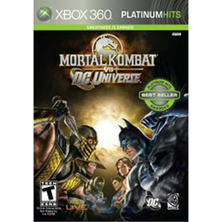 Mortal Kombat vs. DC Universe - Xbox360 (Used) Used video game in very good condition. Comes with case with original artwork and game disc. Case may have some wear as it is a used item. Game disc may have been resurfaced. Game has been tested to ensure it works. DLC download content not included