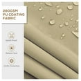thumbnail image 6 of Retractable Awning 12x10 UV Protection Sunshade Beige - Patio Deck Balcony Cover, 6 of 9